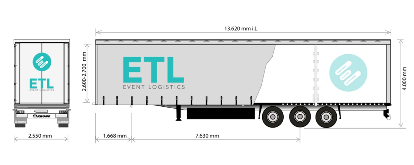45 FT CURTAIN SIDE TRAILER